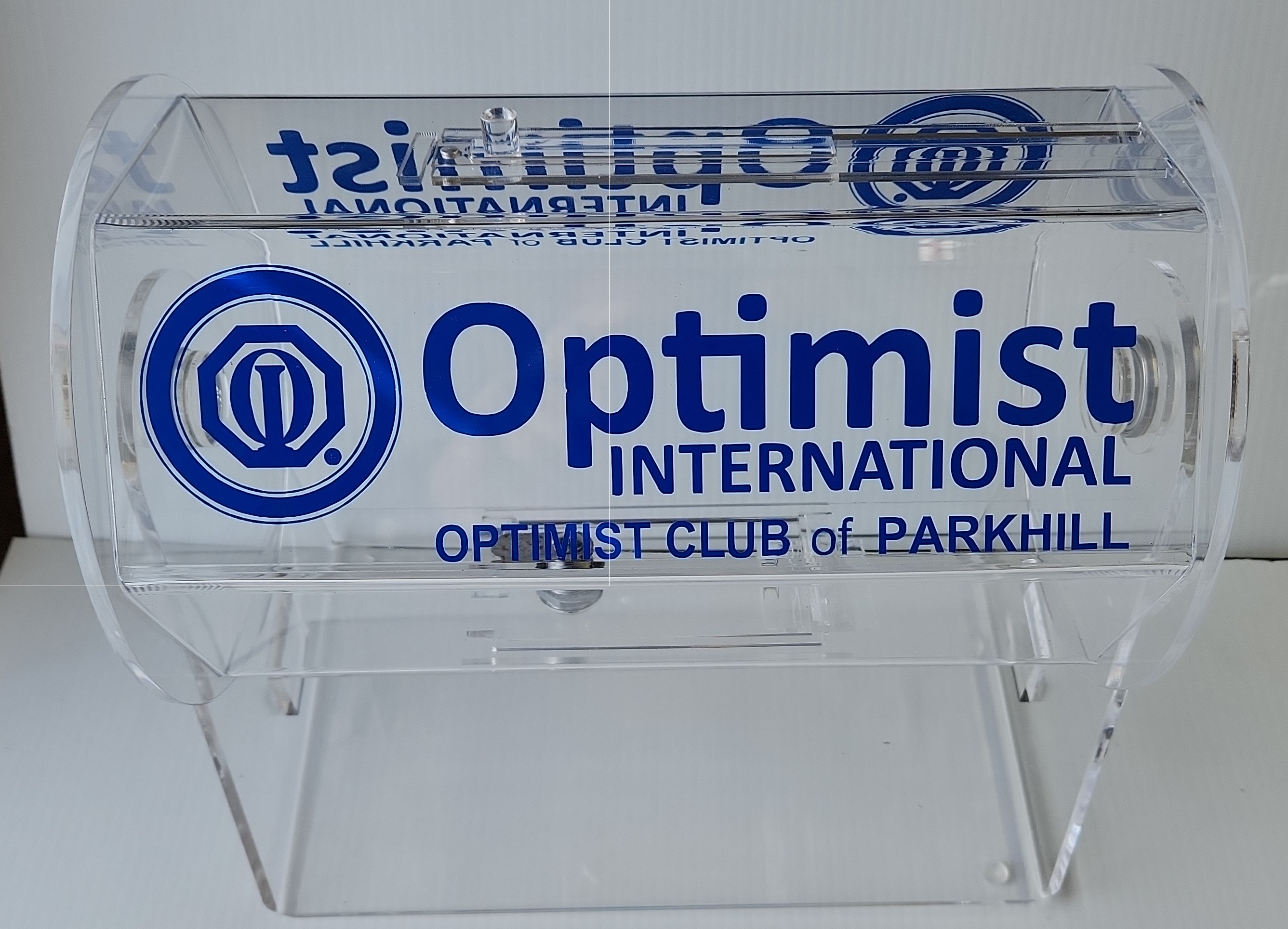 Raffle Ticket Drum decal